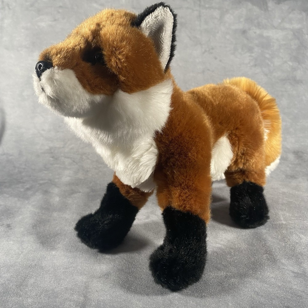 Red Fox Plush Rappa Cuddle 7" Toy Small Stuffed Animal Forest Woodland